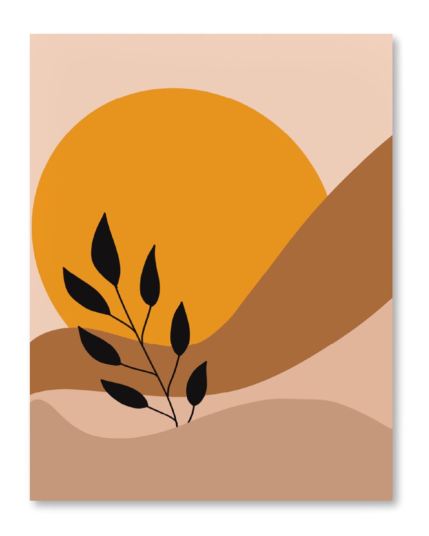 COURTSIDE MARKET COURTSIDE MARKET TERRA-SUNSET I CANVAS WALL ART