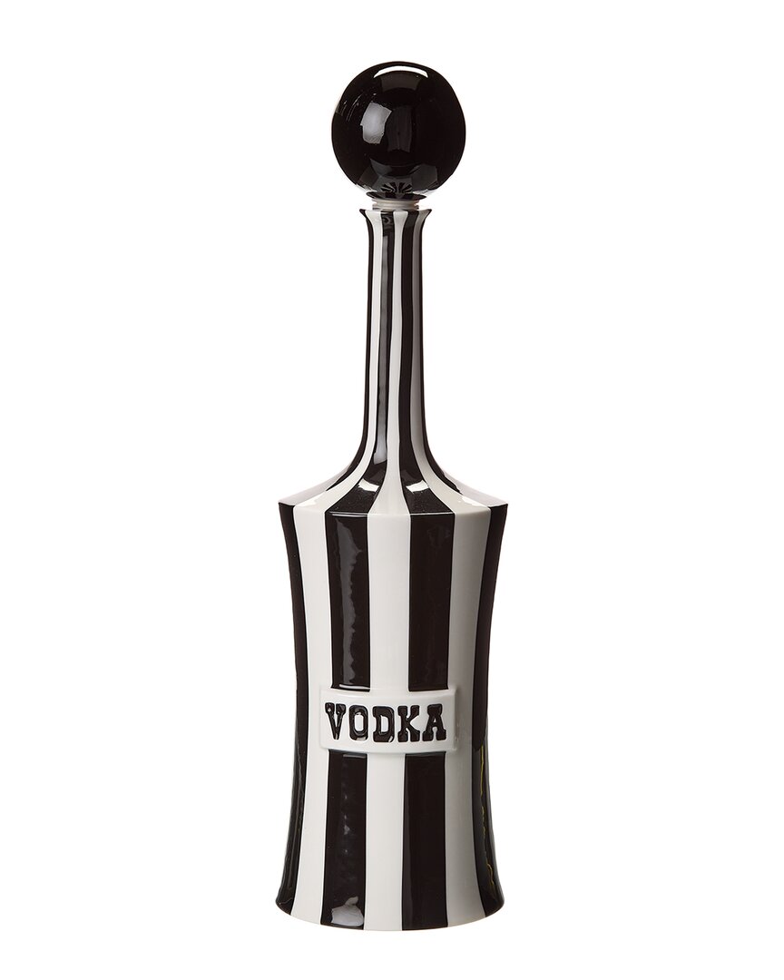 Jonathan Adler Vice Vodka Decanter In Black
