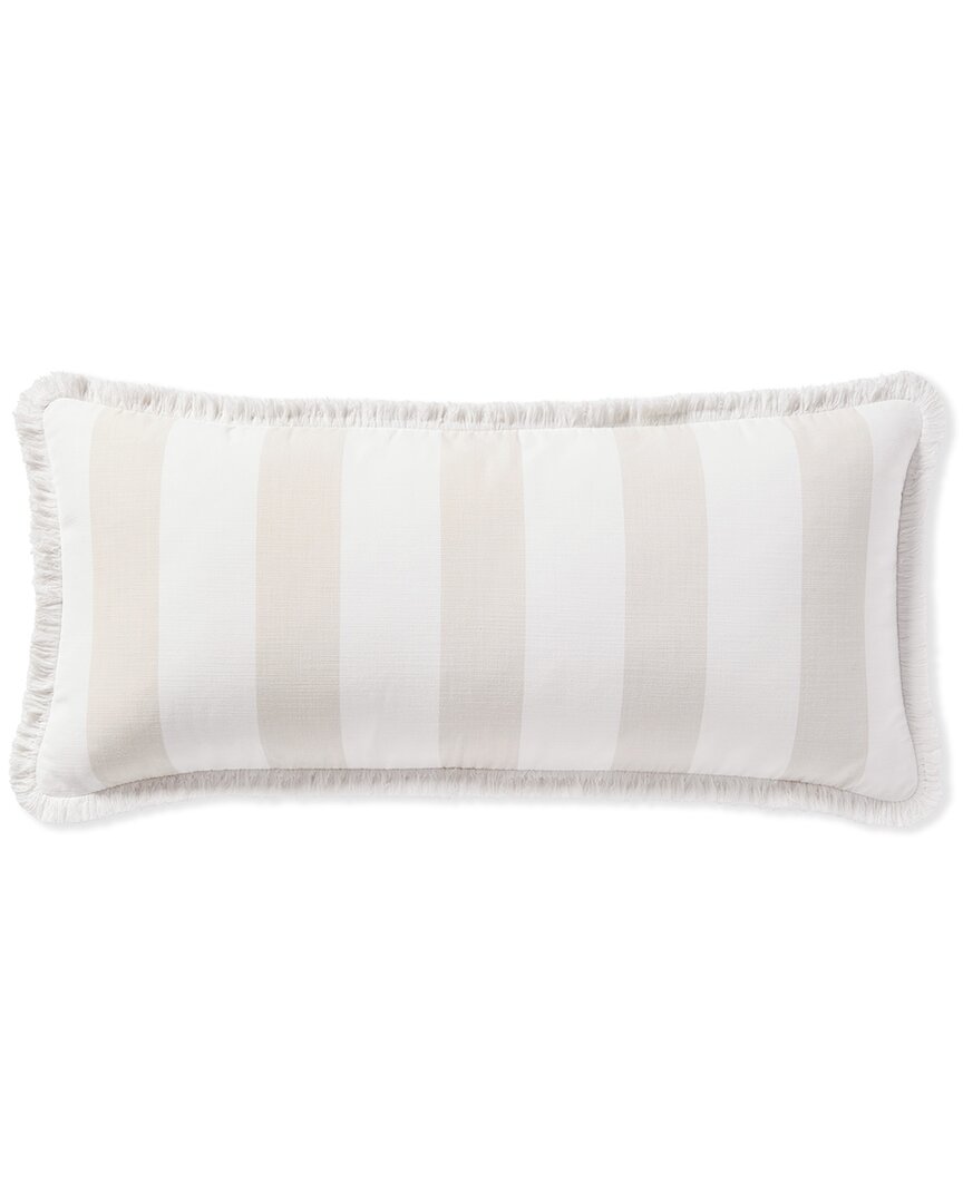 Shop Serena & Lily Perennials Harbor Stripe Pillow Cover