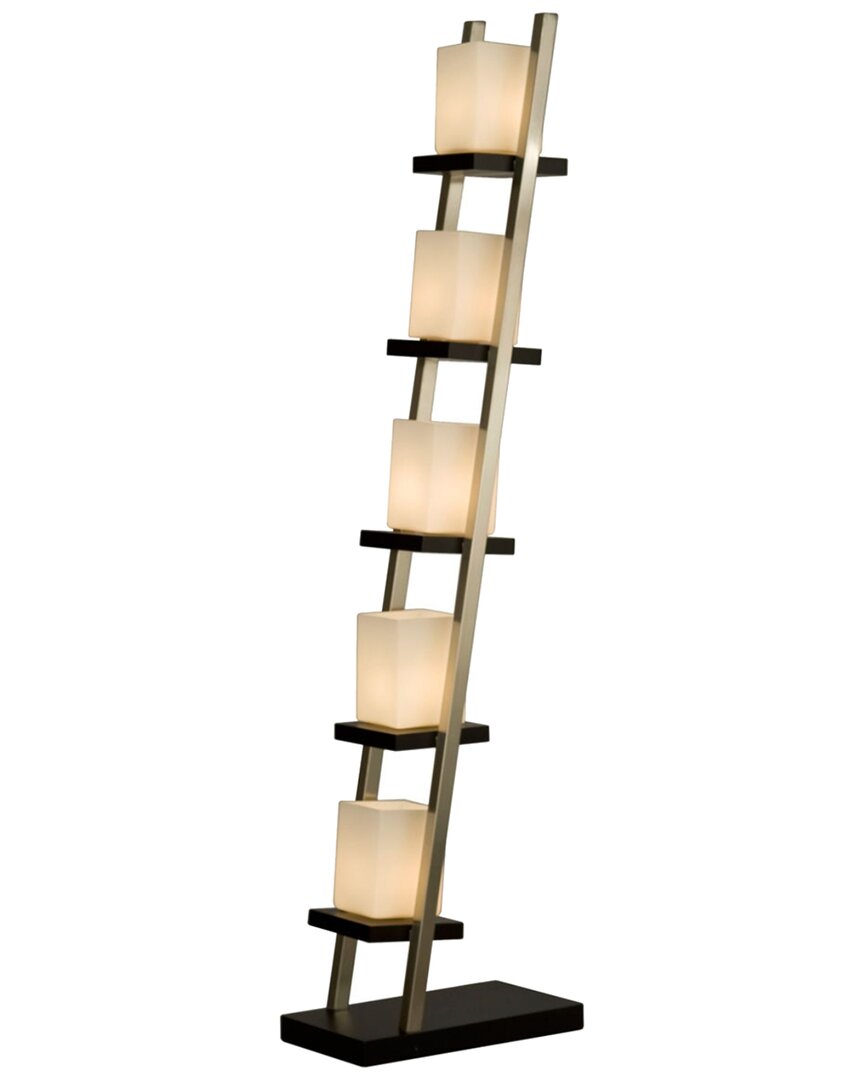 Nova Of California Escalier 61in Floor Lamp In Black