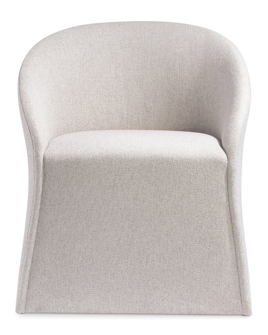 Bernhardt Antibes Arm Chair In White