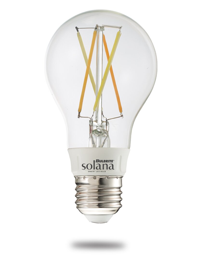 Bulbrite Solana A19 Wifi Connected Edison Filament Led Smart Light Bulb