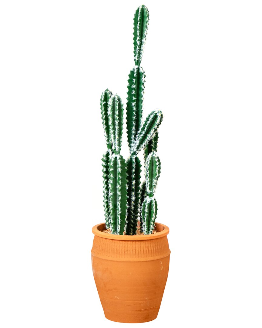 Nearly Natural 41in. Artificial Cactus In Terracotta Planter