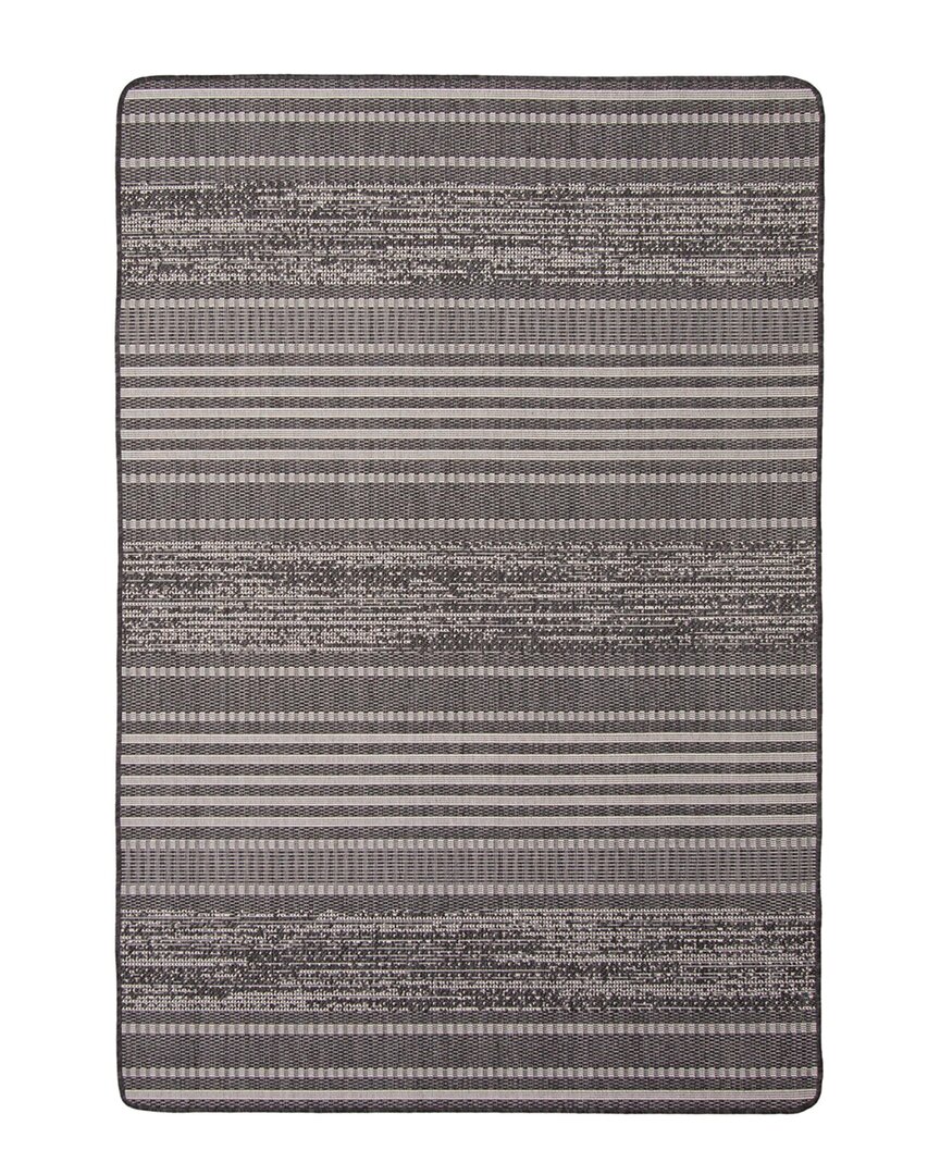 Ecarpet Cabana Textured Anti-slip Mat In Black