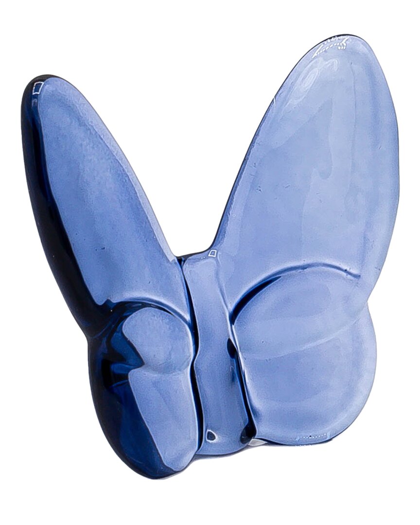 Lainy Home Le Mariposa Exclusive Crystal Butterfly Home Decor In Blue