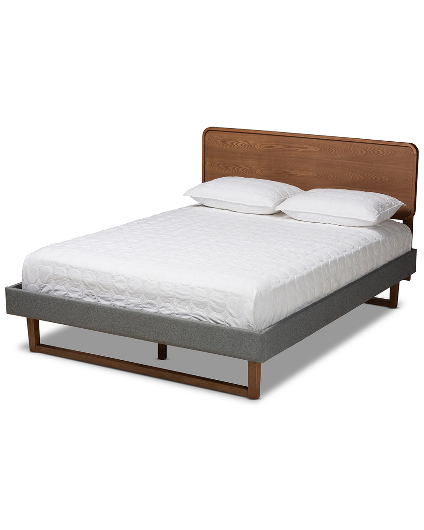 Baxton Studio Ayla Full Size Platform Bed
