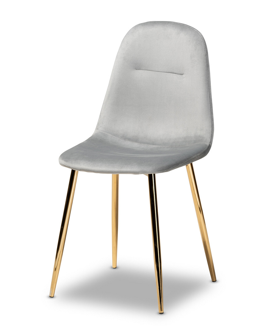 Baxton Studio Elyse 4pc Dining Chair Set