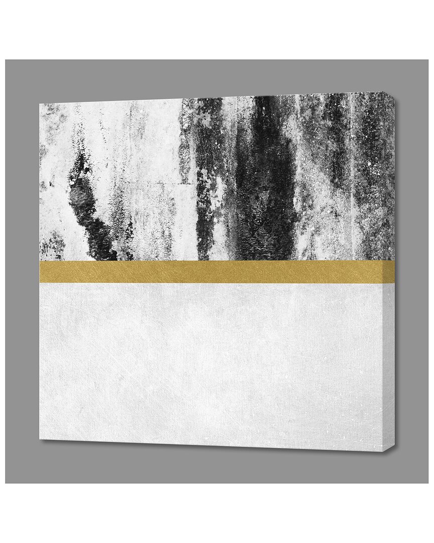 Curioos Golden Line / White By Elisabeth Fredriksson Wall Art