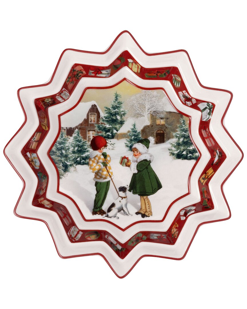 Villeroy & Boch Christmas Toy's Fantasy Small Bowl: Surprise Gift