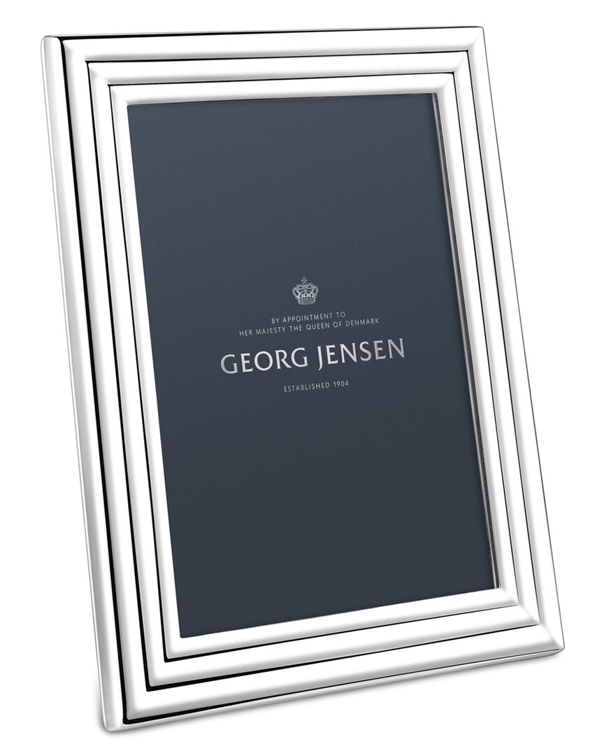 Georg Jensen Legacy 5x7 Picture Frame In Metallic