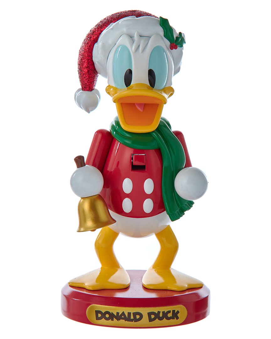 Kurt Adler 6-inch Disney Donald Duck Nutcracker In Red
