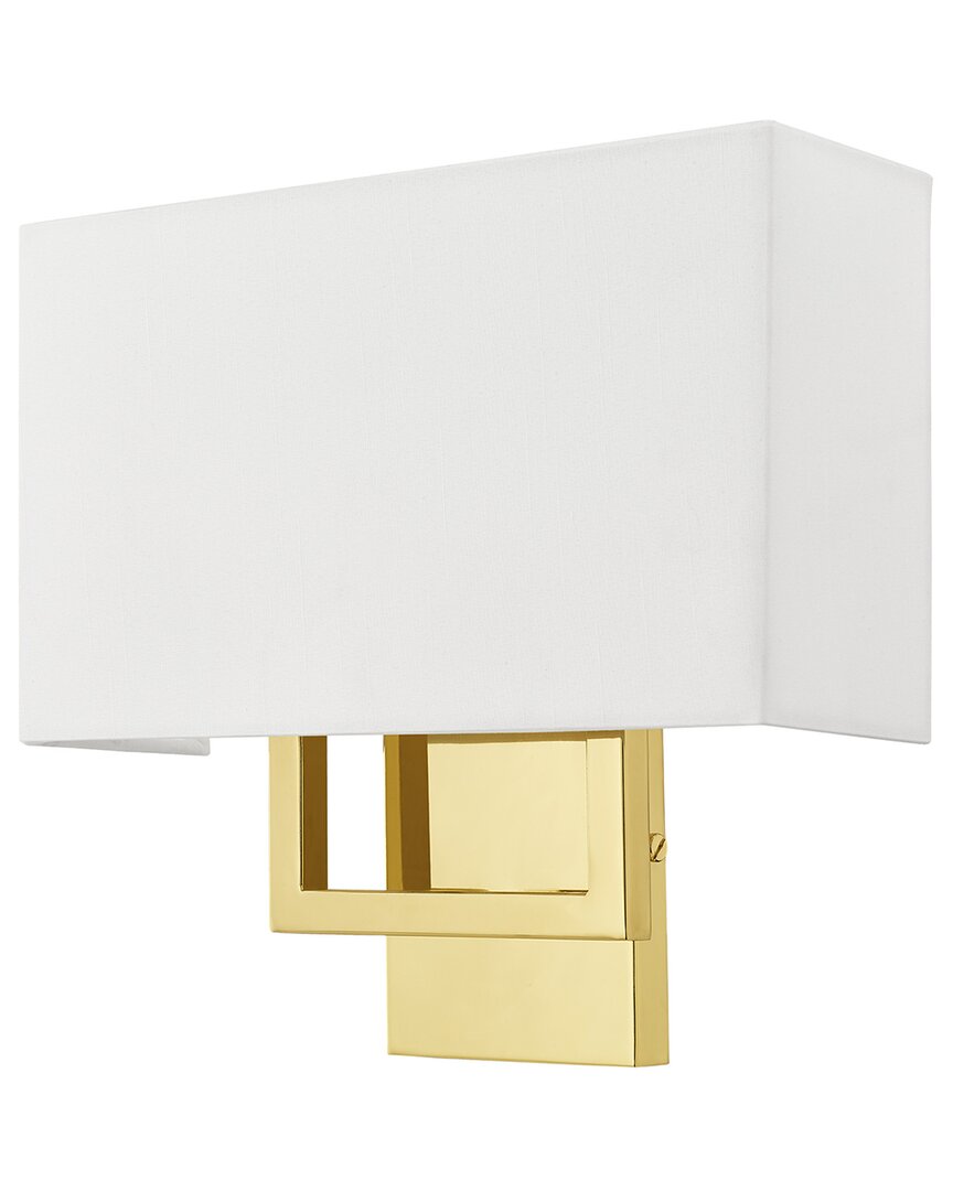 Livex Lighting Pierson 2 Lt Pb Ada Wall Sconce
