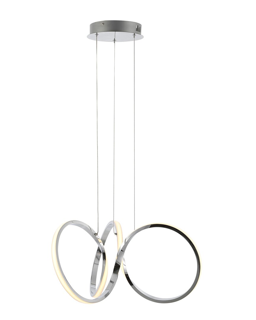 Jonathan Y Helix Led Pendant In Multi