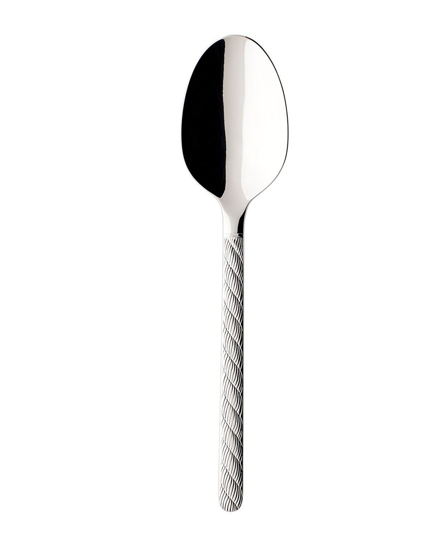 Villeroy & Boch Montauk Serving Spoon In Silver
