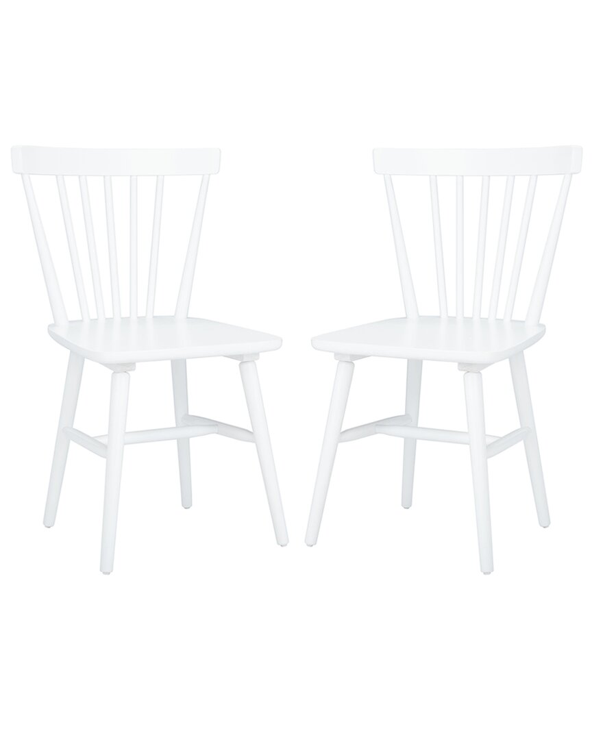 Safavieh Set Of 2 Winona Spindle Dining Chairs