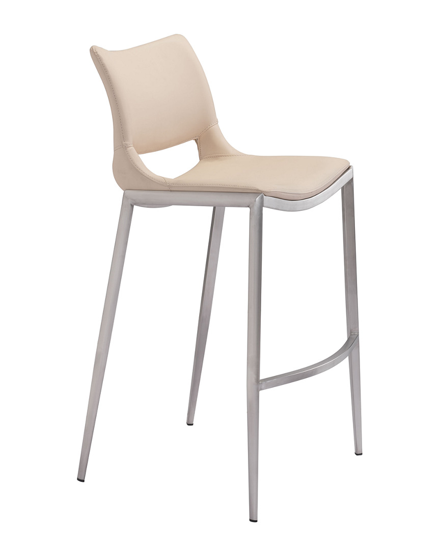 Zuo Set Of 2 Ace Bar Chairs