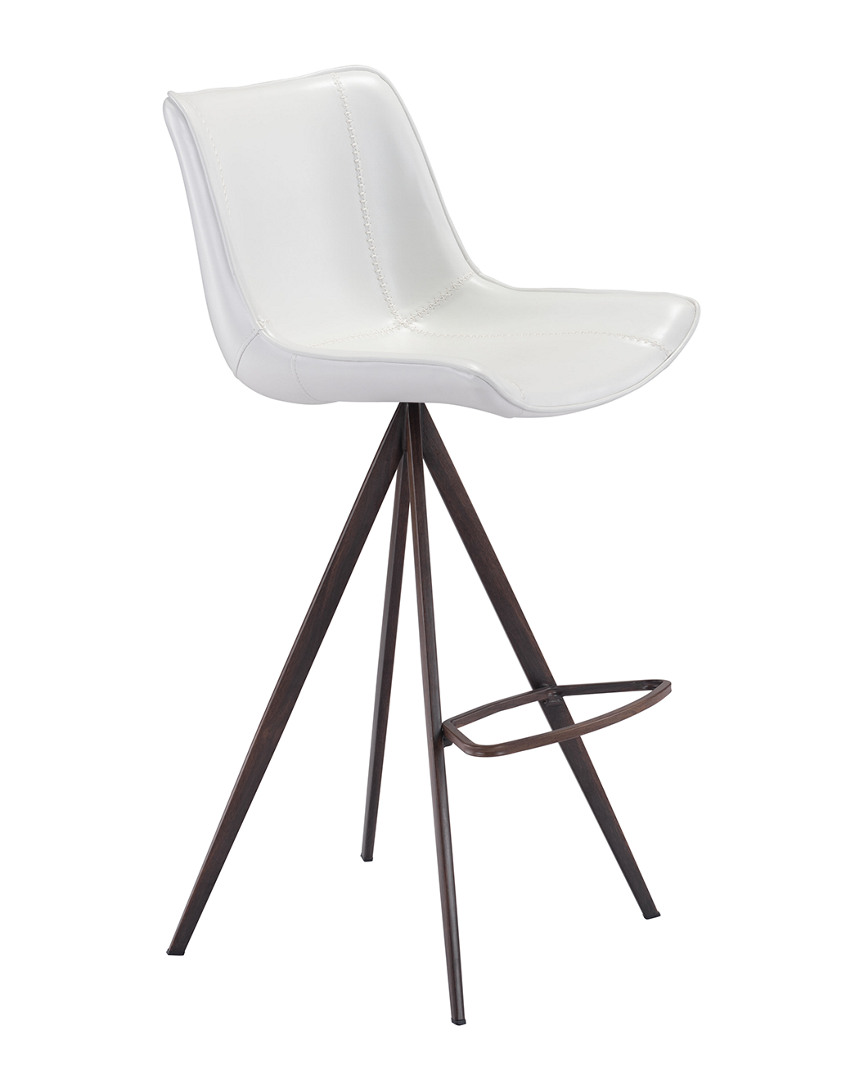 Zuo Set Of 2 Aki Bar Chairs