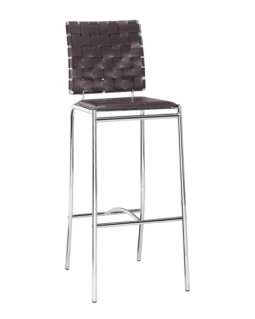 Shop Zuo Modern Criss Cross Bar Chair (set Of 2)