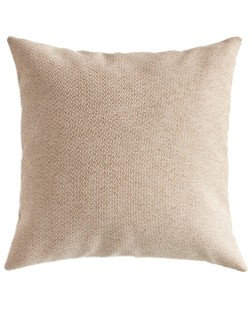 Napa Home & Garden Blake Square Indoor/outdoor Pillow In Brown