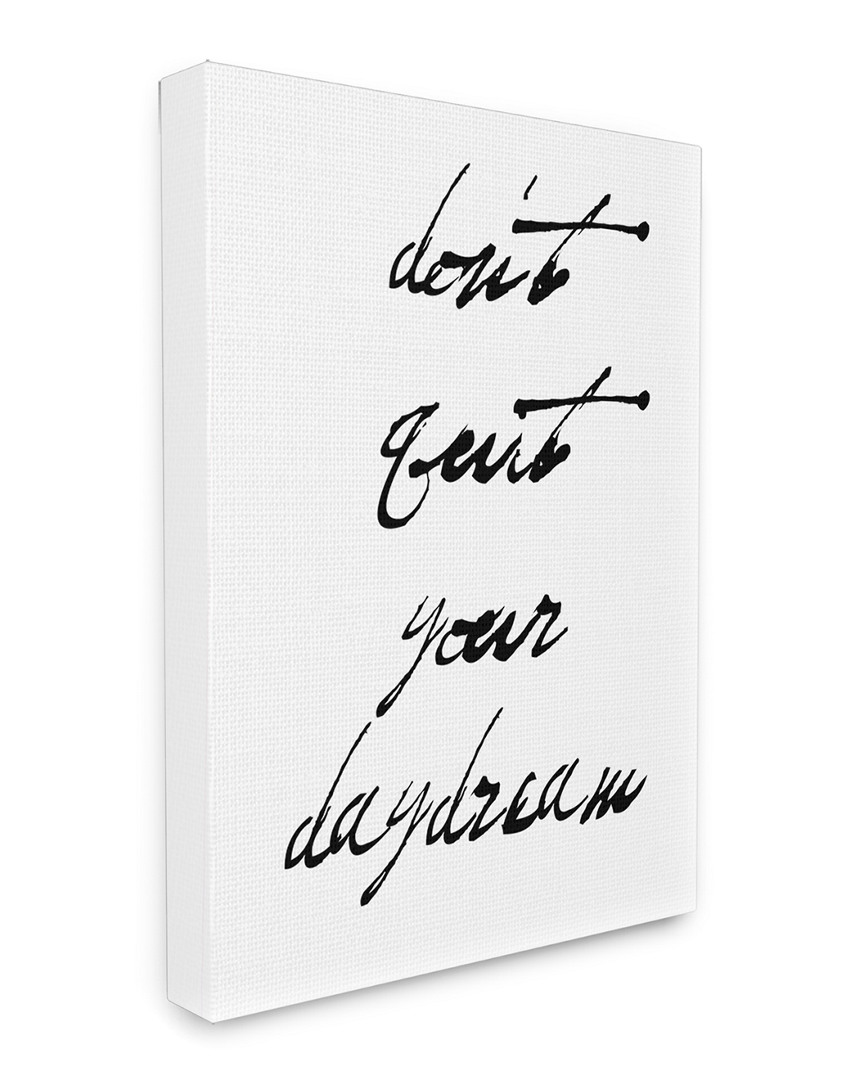 Stupell Don't Quit Your Daydream Canvas Wall Art By Lulusimonstudio