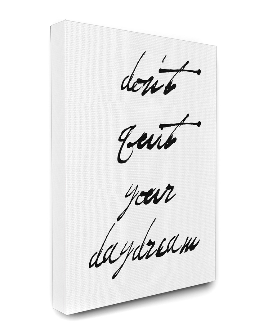 Stupell Don't Quit Your Daydream Oversized Canvas Wall Art By Lulusimonstudio