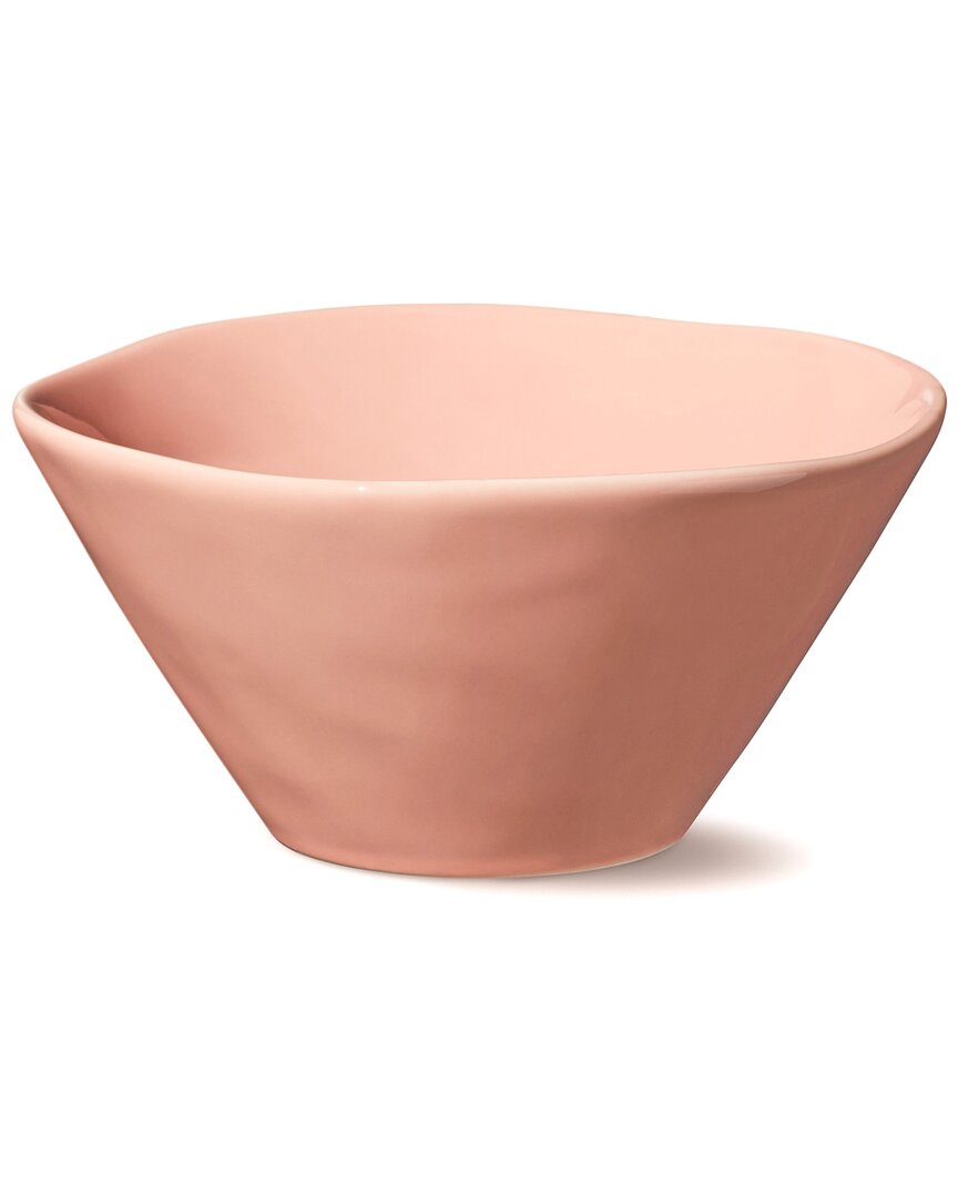 Certified International Desert Rose Set Of 4 Ice Cream Bowls In Pink