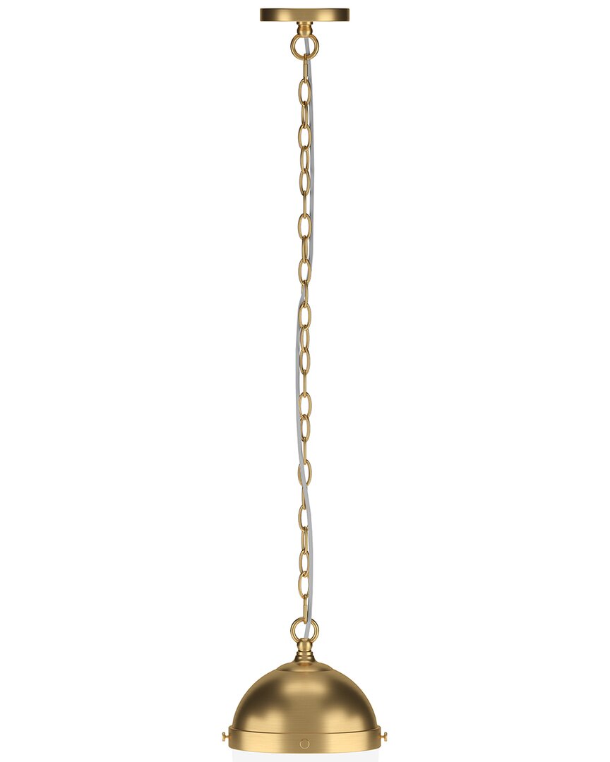 Abraham + Ivy Aurelia 9in Pendant With Glass Shade