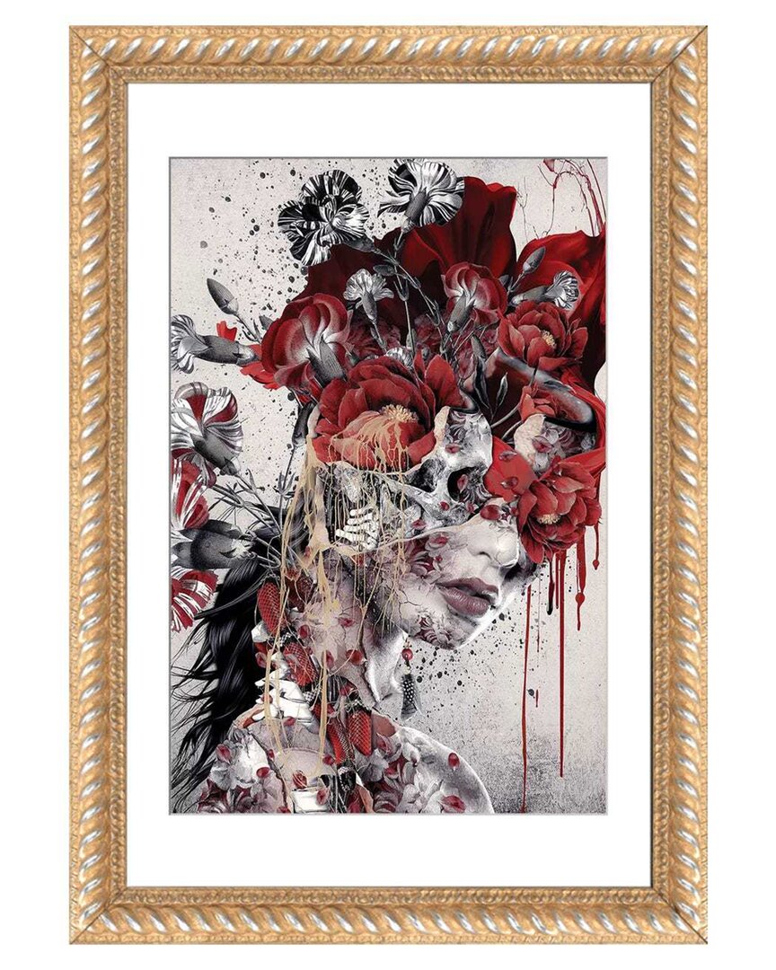 Shop Icanvas Queen Of Skull By Riza Peker Wall Art