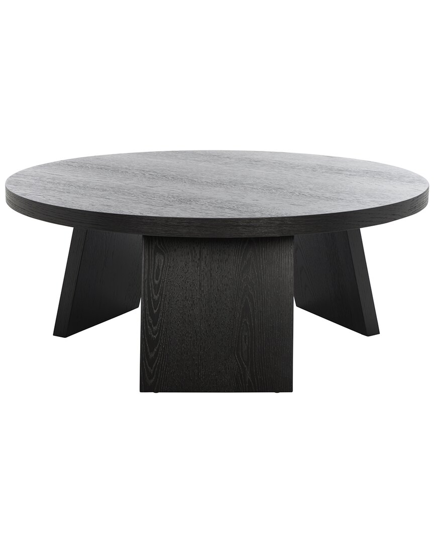 Safavieh Couture Julianna Wood Coffee Table In Black