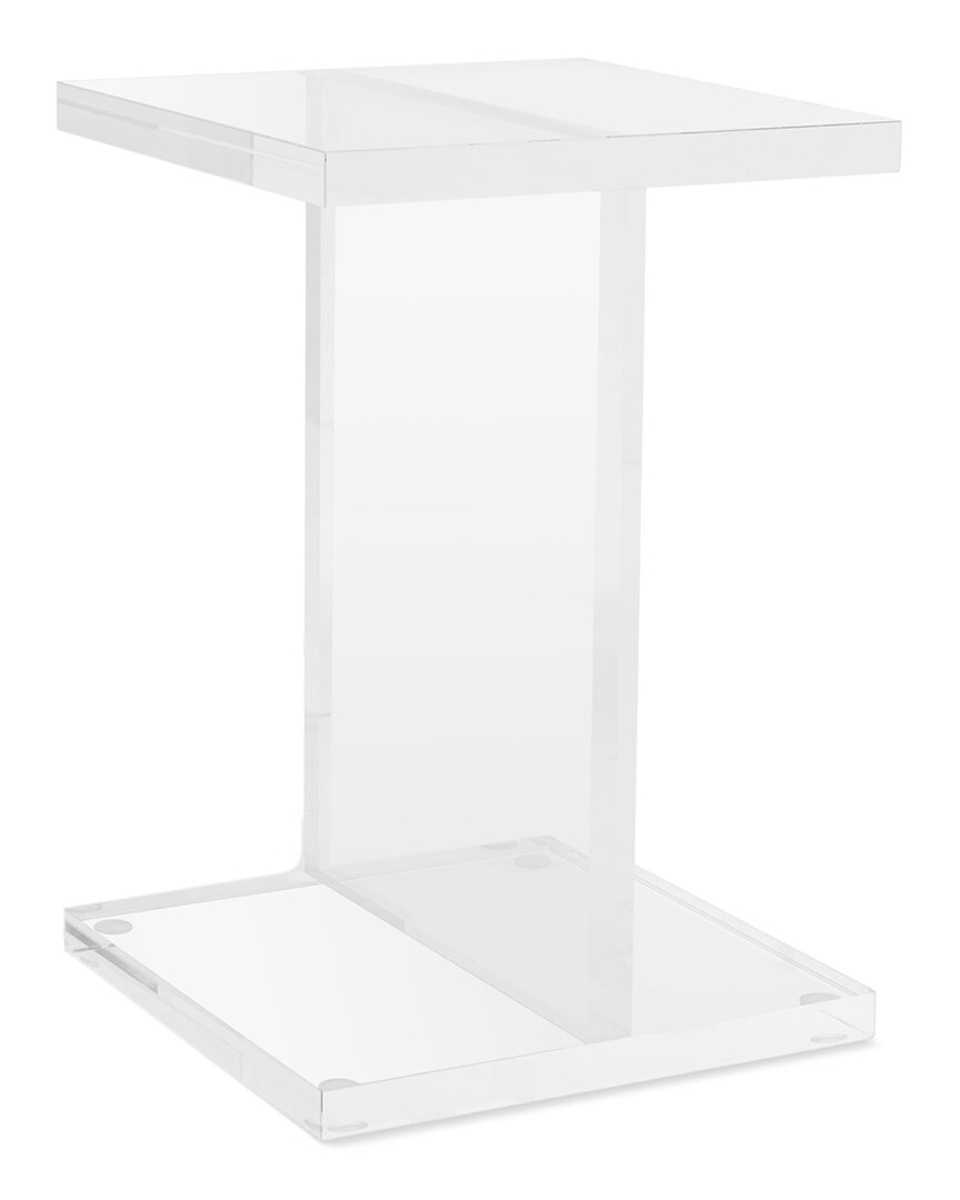 Safavieh Couture Jennabeth Acrylic Accent Table In Clear