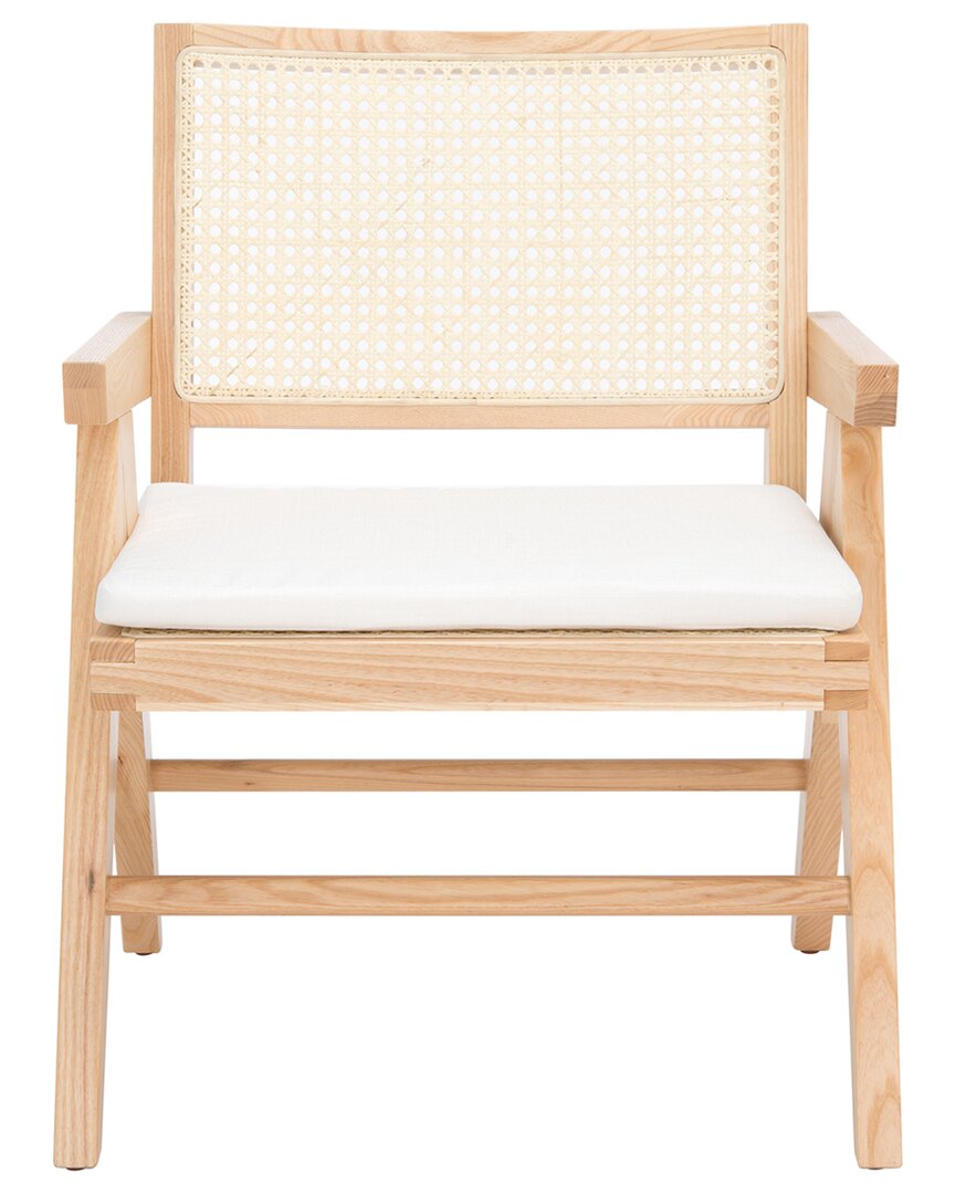 Safavieh Couture Colette Rattan Accent Chair In Natural