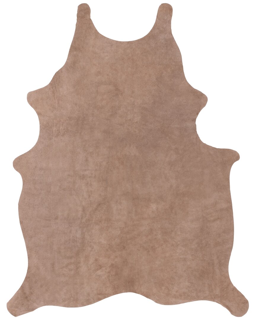 Safavieh Suede Cowhide Rug In Beige