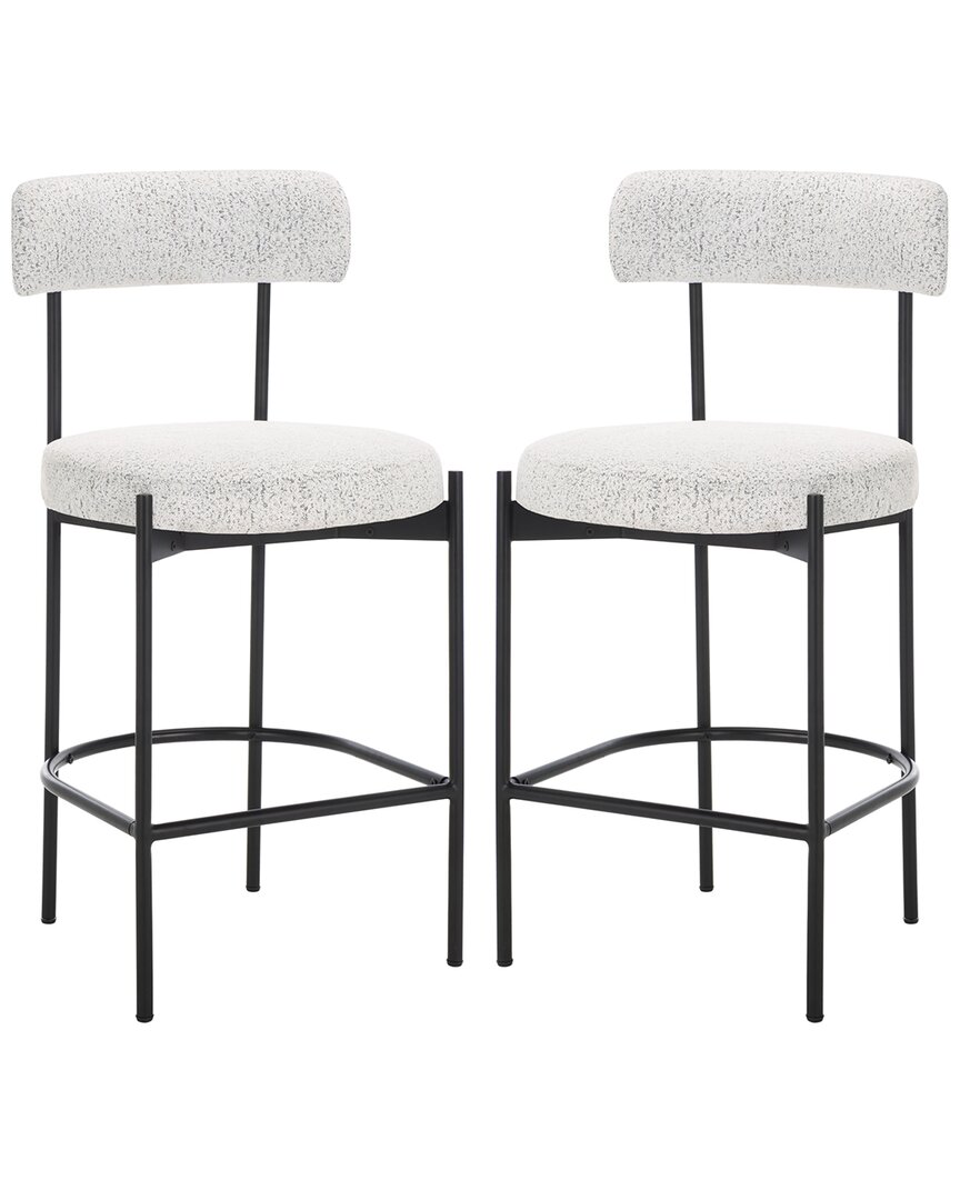 Safavieh Set Of 2 Andrean Counter Stools