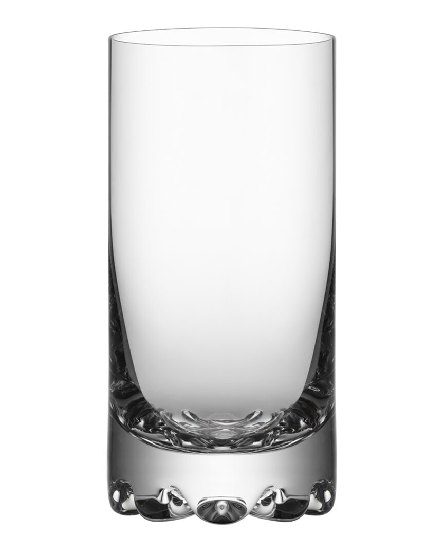 Orrefors Erik Set Of 4 Crystal Highball Glasses In Transparent