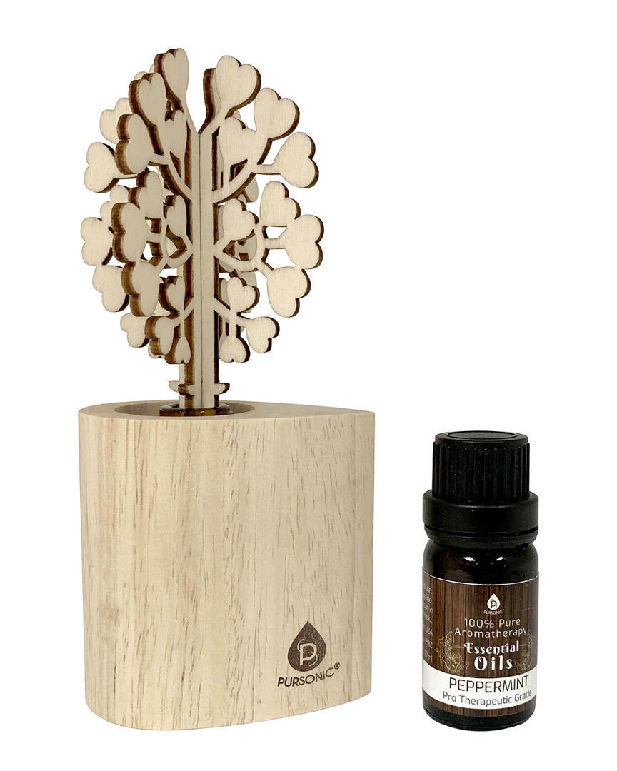 Pursonic Reed Diffuser With Lavender Essential Oil