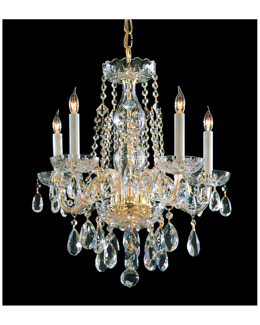 Crystorama 5-light Traditional Crystal Mini Chandelier