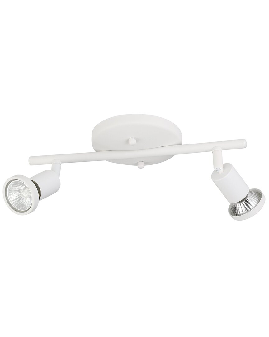 Eglo Tremendo 2 Light Fixed Track Light With White Finish