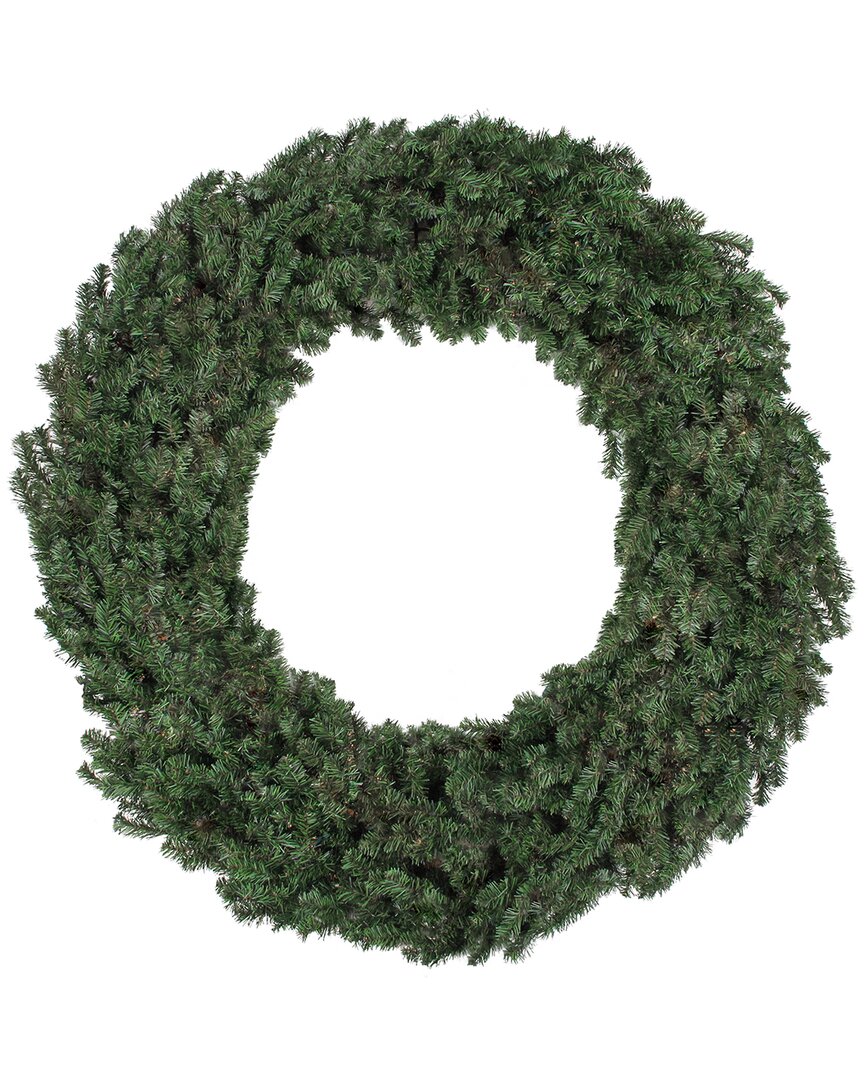 Northern Lights Northlight Canadian Pine Artificial Christmas Wreath 60-in Unlit In Green