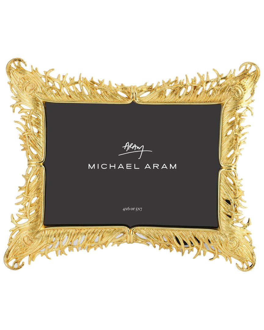 Shop Michael Aram 4x6 Or 5x7 Plume Gold Frame