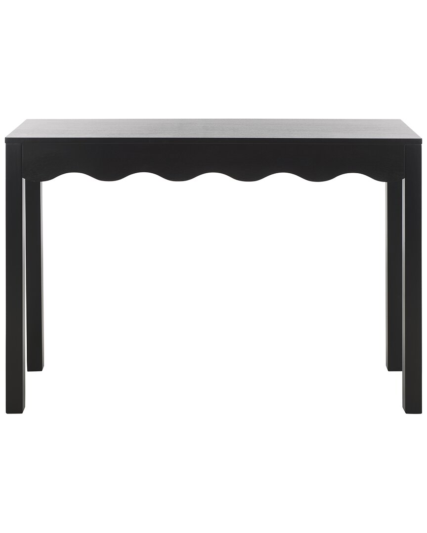 Safavieh Lilith Wave 43in Console In Black