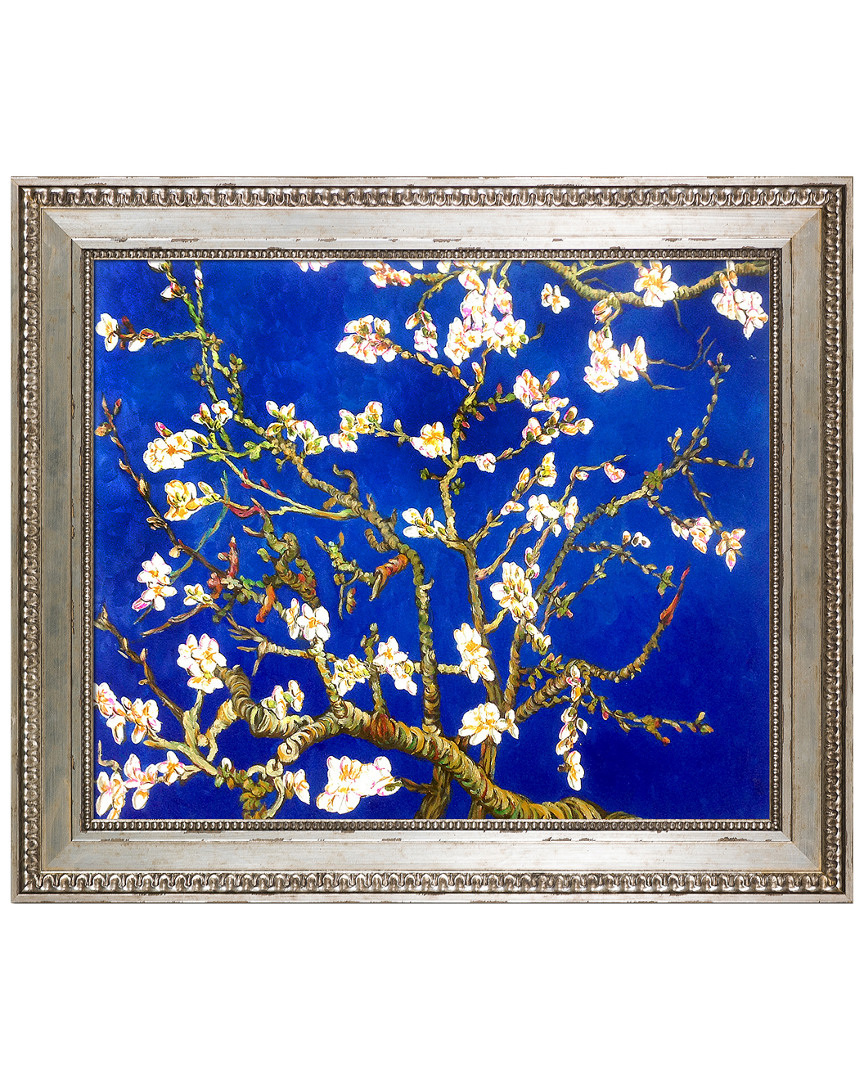 Museum Masters Branches Of An Almond Tree In Blossom Sapphire Blue By La Pastiche Reproduction