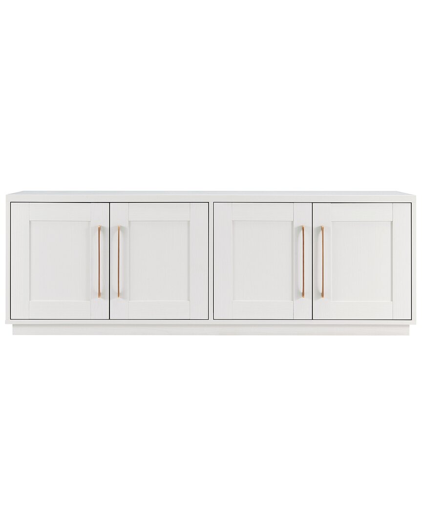 Abraham + Ivy Tillman Rectangular Stand For Tvs Up To 80in In White