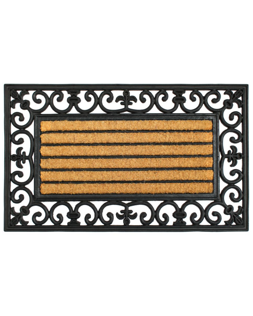 Master Weave Coir Classic Irongate Rectangle Doormat