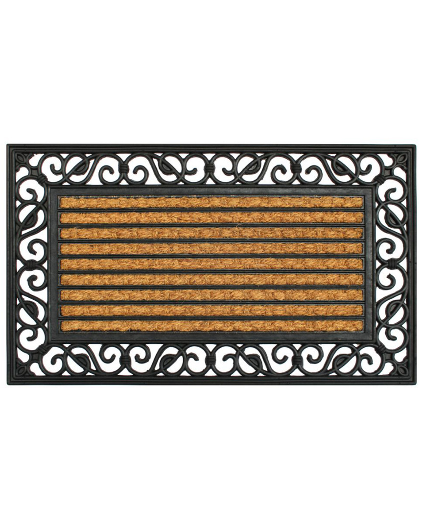 Master Weave Coir Rectangle Irongate Doormat