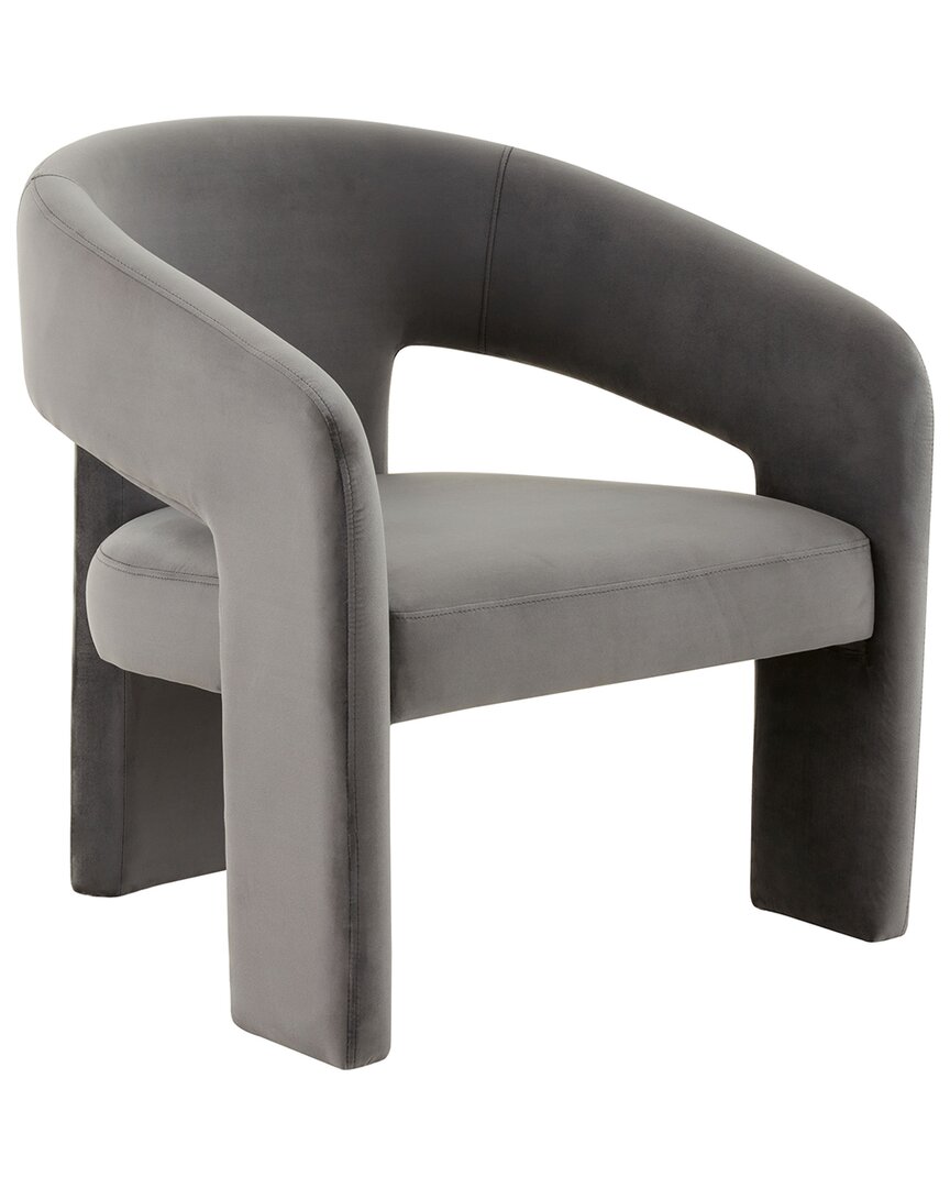 Safavieh Couture Safavieh Roseanna Modern Accent Chair In Grey