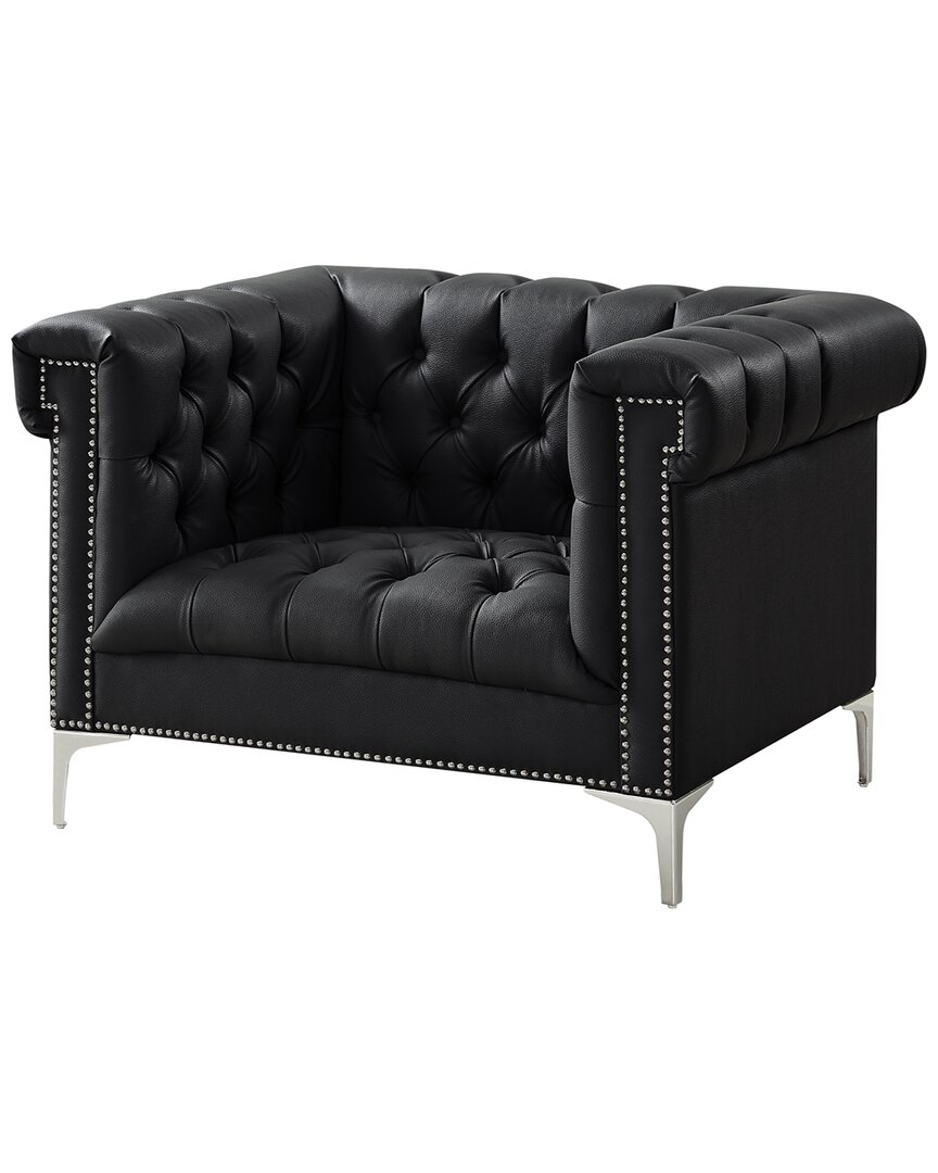 Inspired Home Oxford Chair In Black