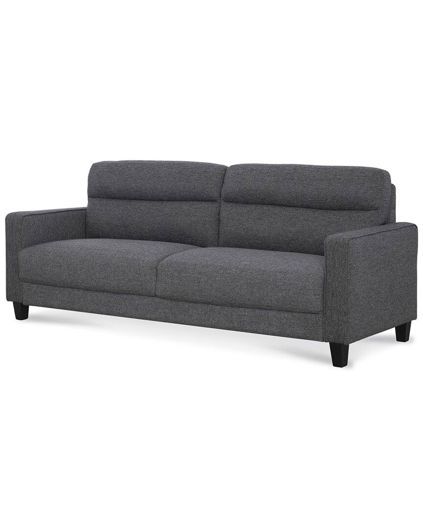 Hfo Channeled Sofa In Gray