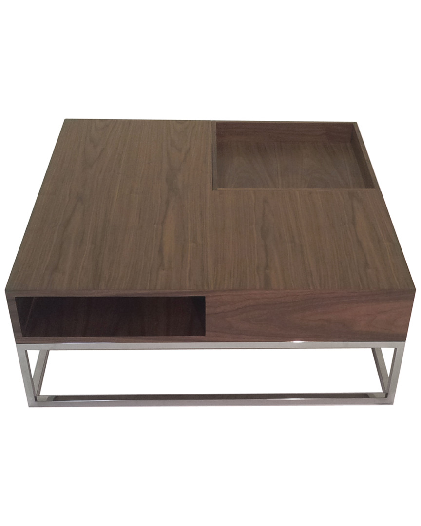 Pangea Home Udrina Coffee Table In Brown