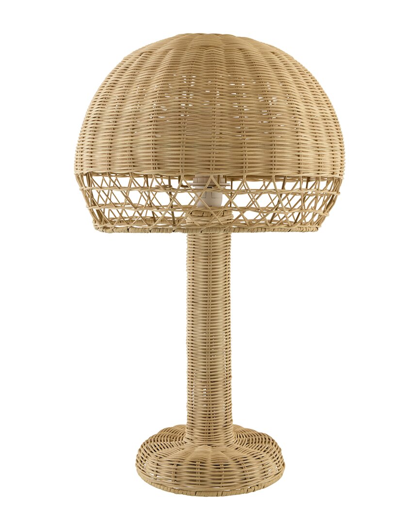Surya Leipzig Accent Table Lamp In Brown