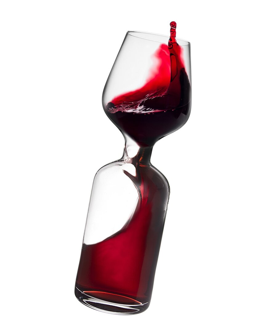 Godinger Glass In A Bottle Wine Goblet In Clear